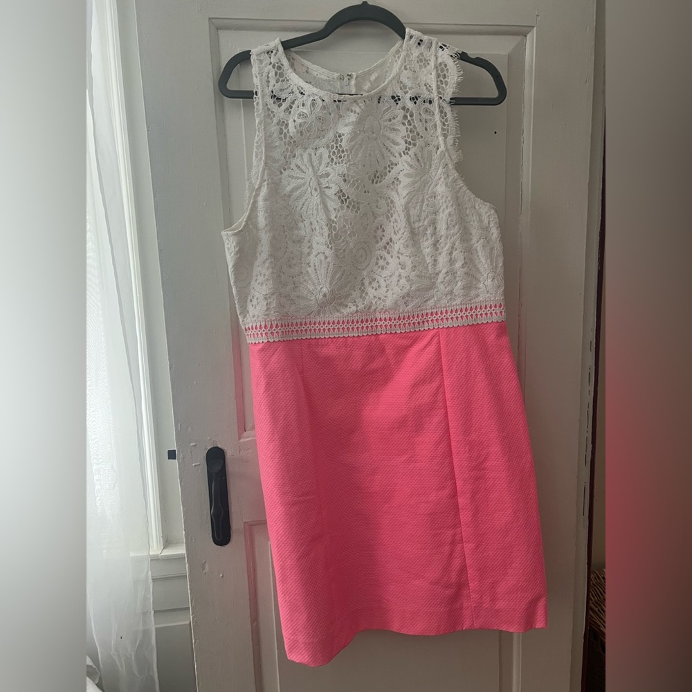 Lace and pink Lilly dress